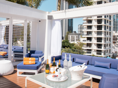 Cali Beach rooftop venue features JBL Audio 